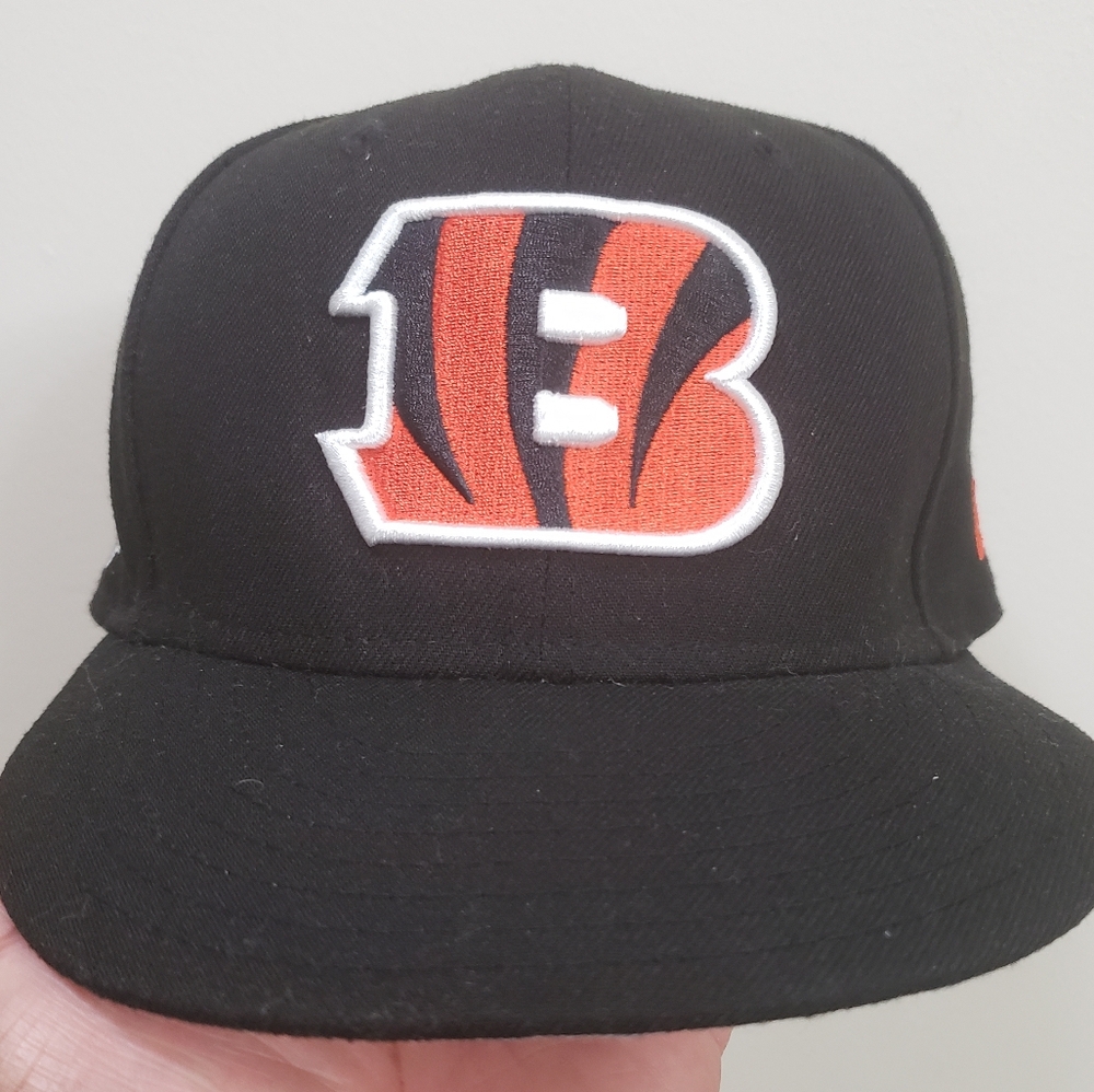 New Era 9Fifty Cinninati Bengals Hat. Adjustable Snapback. Black/Orange/ White